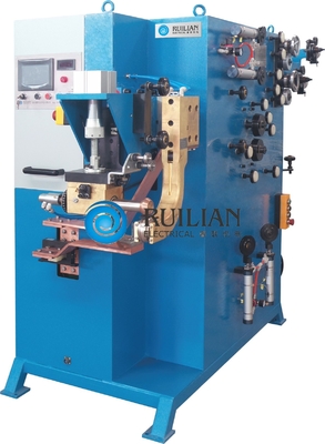 Macchina di saldatura della saldatura continua di angolo 45 di sovrapposizione 6mm di resistenza 50KVA