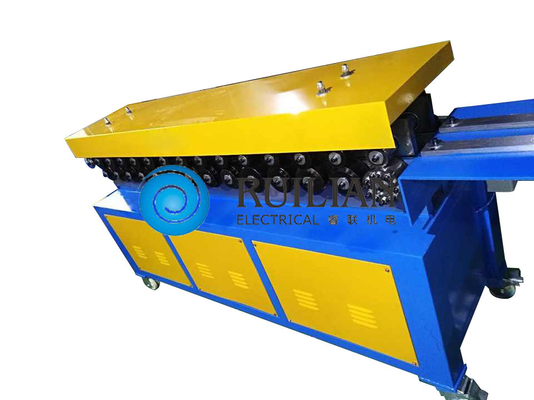 Macchina lavorante della flangia della condotta galvanizzata 0.4mm-0.8mm della lamiera di acciaio di spessore