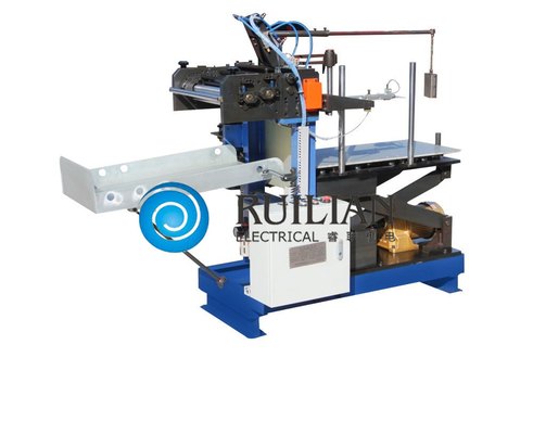 Velocità d'arricciatura 8m/Min della macchina di 2KVA Tin Plated Sheet Duct Rolling