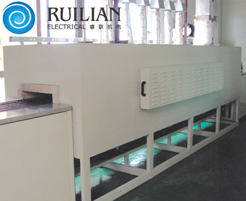 Linea ad alta temperatura 60KW 100KW del forno a tunnel della verniciatura a spruzzo